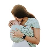 Nalakai Ring Sling Baby Carrier - Luxury Bamboo and Linen Baby Sling - Baby Wrap