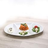 Holst Porzellan PLA 435 Drei-Variationenplatte 35 cm