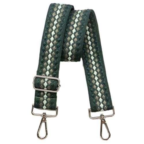 Adjustable Green Purse Strap - 1.5" Wide Handbags, Camera, Guitar,