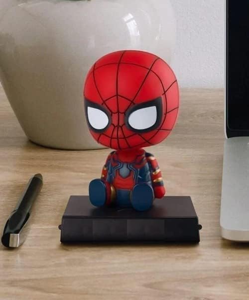PITRESHWAR Super Hero Spiderman Action Figure Limited Edition,Comics Character|Avengerr Bobblehead with Mobile Holder for Car Dashboard,Office Desk&Study Table - Image 4 thumbnail