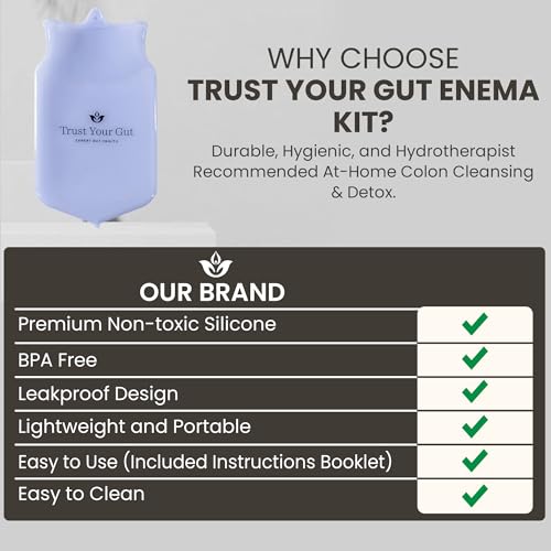 Trust Your Gut Silicone Enema Kit