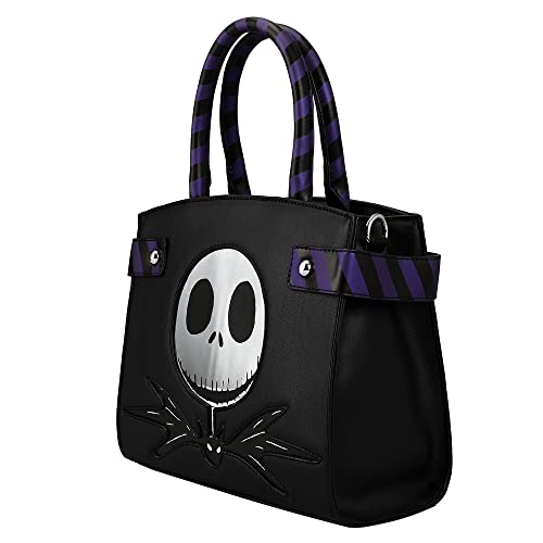 Nightmare Before Christmas Jack Skellington Movie Character Black Purse2
