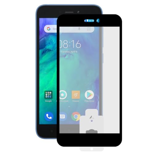 KSIX smart your tech Protector de Pantalla para Xiaomi Redmi GO, Vidrio Templado, Grosor 0.33 mm, Negro