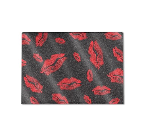 Image of Glossy Glitter Gaming Skin Compatible with HP Envy x360 16 inch (2023) - Kiss Me - Premium 3M Vinyl Protective Wrap Decal Cover - Easy to Apply | Crafted in The USA by MightySkins
