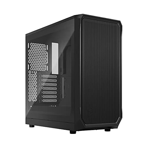 Fractal Design Focus 2 Caja PC de Vidrio Templado Negro con Flujo de Aire Óptimo y Excelente Refrigeración | Ya disponible en tu tienda friki favorita! En mundofriki.es!