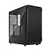Produktbild Fractal Design Focus 2 Black - Tempered Glass Clear Tint  Mesh Front  Two 140 mm Aspect Fans Included - ATX Gaming Case