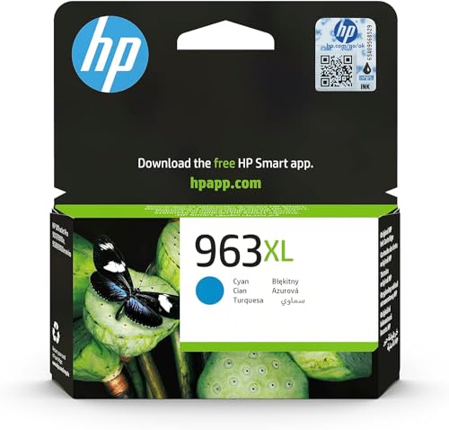 HP 3JA27AE 963XL High Yield Original Ink Cartridge Cyan Single Pack