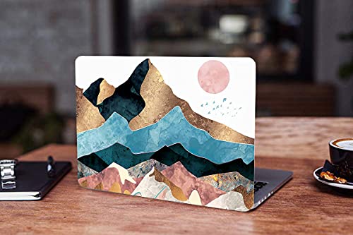 Image of Galaxsia The Mountains Vinyl Laptop Skin /Sticker /Cover /Decal Compatible for Any 15 to 15.6 Inches Laptop (Hp /Dell /Sony /Acer /Lenovo /Asus. Etc) Or Notebook.