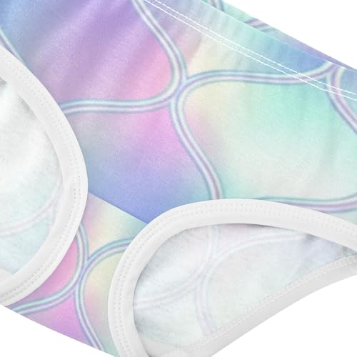 Soft Lattice Pastel Toddler Girls Underwear 2t Cotton Little Girl Panties Stylish Kids Undies Briefs4
