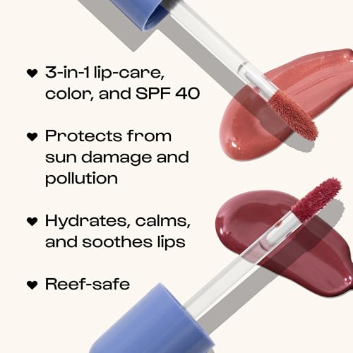 ALLEYOOP Sun Serum Lip Oil SPF 40 Duo – Tinted Lip Oil with SPF in Hazy & Daylight for Hydration, Shine & Sun Protection image 3