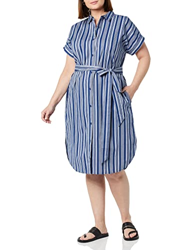 Amazon-Essentials-Womens-Short-Sleeve-Button-Front-Belted-Shirt-Dress