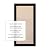 ATS Acoustics Sound Absorbing Acoustic Panel 24" x 48" x 2" Beveled Edge (Black)