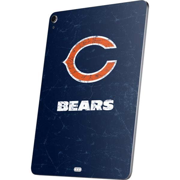 Skinit Decal Tablet Skin Compatible with iPad Air 11in (2024-2025) - Officially Licensed NFL Chicago Bears Distressed Design