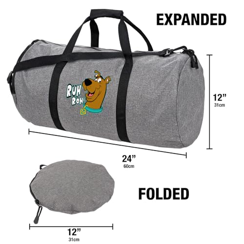 Scooby-Doo Ruh Roh Lightweight Duffel Bag for Sports and Gym Packable for Travel3