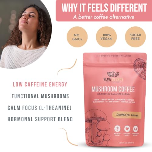 Ylva Blends Mushroom Coffee for Women