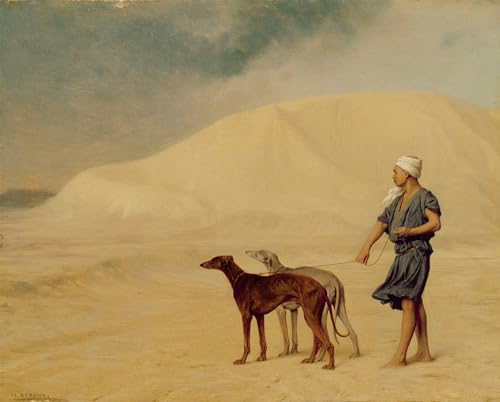 Toile dans le désert Jean-Léon Gérôme pour créer une ambiance évasion 60x90 cm