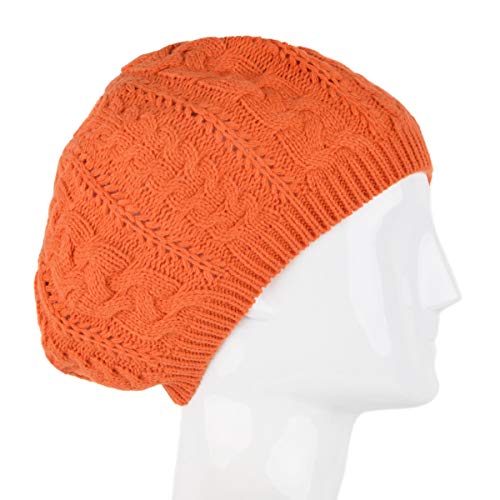 Image of Nollia Soft Knit Solid Color Beanie, Chic, and Lightweight Crochet Knitted Style Beanie Hat for Women, One Size Slouchy Hat
