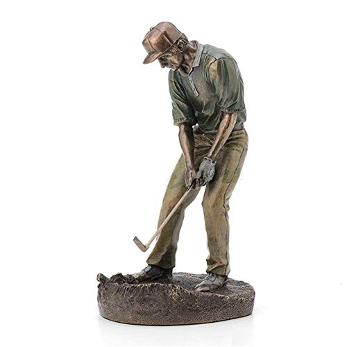 Statues et figurines golf man art sculpture - Décoration maison cuivre