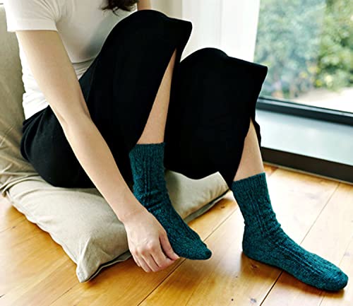 Image of Womens Wool Knit Winter Socks
