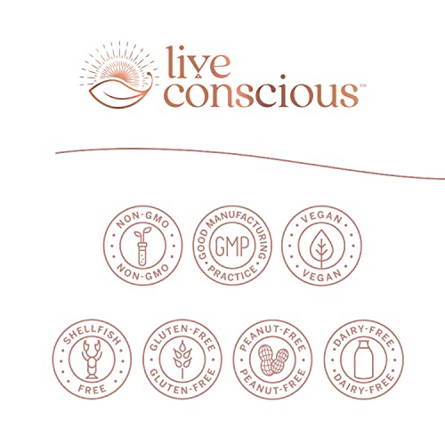 Live Conscious Femmewell Women's Probiotics For Vaginal Health | Oregano Oil & Caprylic Acid With Lactobacillus & Digestive Enzymes 60 Capsules #TOP2