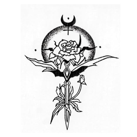 Daniela Dimitrescu Cosplay Tattoo Lady Dimitrescu Daughter Cosplay Temporary Sticker Waterproof