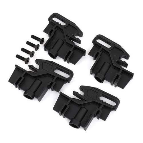 Traxxas 7833 Battery Hold-Down Mounts, Left (2)/ Right (2)/ 4x15mm CCS (4)