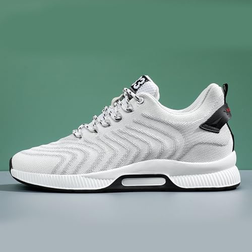 Chaussures à plateforme cachée homme légères et respirantes en maille