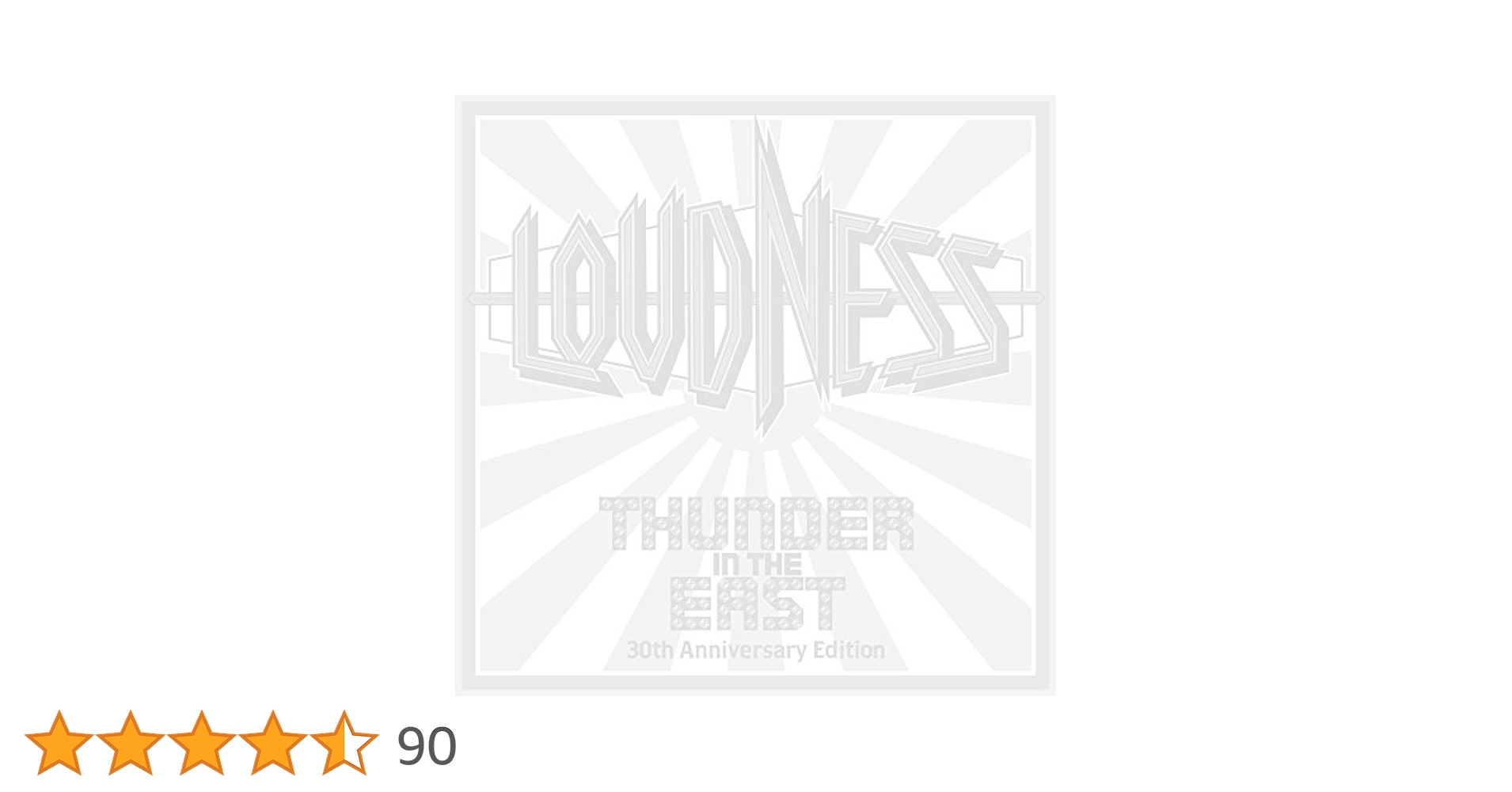 THUNDER IN THE EAST 30th アルティメット・エディション THUNDER IN THE EAST 30th Anniversary Edition【初回限定盤