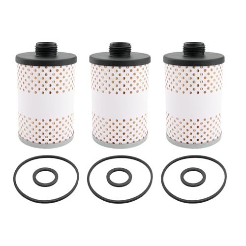 496-5 Fuel Tank Filter Element 3 Pcs │Replacement For Diesel Gasoline Biodiesel Water Separate 30 Micron with Protective Sheet │Replaces# 496-5