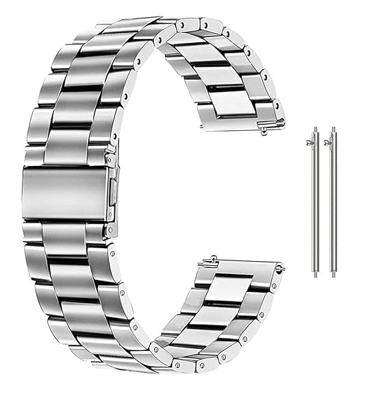 Image of IIK COLLECTION 22mm Silicone Strap for Smart Watches | Combo Pack Compatible With Noise, Fireboltt, Boat Xtend, Pebble, Boat Flash, Noise Color Fit, Ultra Smart Watch & All Watches