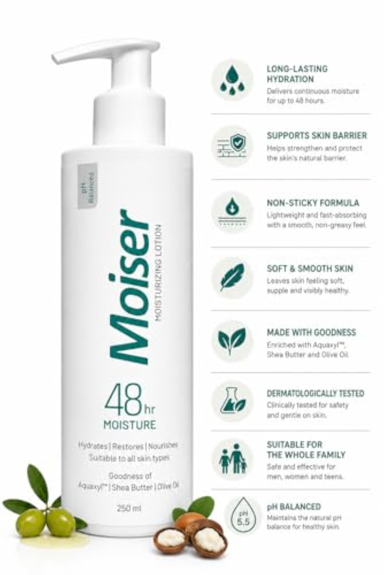 Moiser Deep Hydration Moisturizing Lotion - 250ml