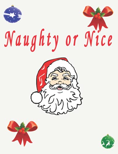 Naughty Or Nice: Notebook