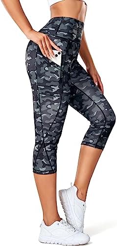 SMMASH Leggings Sportivi Donna Corti - Tecnologia Second Skin Push Up - Foto 6