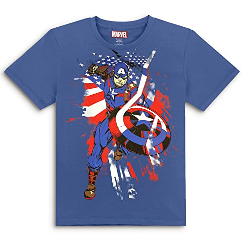 Image of Kidsville Boy's Printed Regular Fit T-Shirt