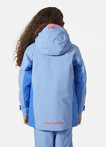 Image of Helly-Hansen Junior Traverse Jacket - Waterproof, Breathable, Unisex Design, Ideal for Outdoor Adventures