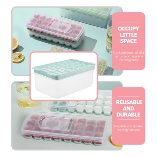 Molde para bolas de hielo con tapa y cuchara miniatura 3