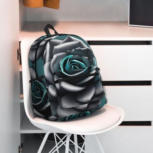 Sac à dos léger noir avec poches multiples ergonomiques taille unique - 7