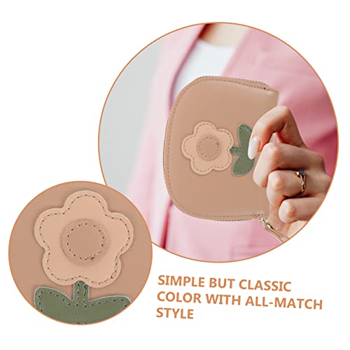 Women Wallet Card Slots Clutch Purse for Women Metal Zipper Purse Id Slot3