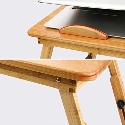 Bureau d'ordinateur pliable et portable réglable pour le télétravail - 6
