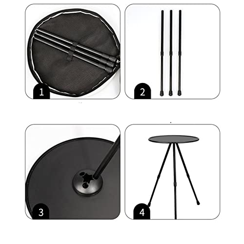 Table de camping pliable contre les sols instables en randonnée - 7
