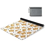 ALAZA Carttoon Tigers Stars Seamless Yoga Mat Non Slip Fitness Exercise Mat, Workout Mat for Yoga, Pilates and Floor Exercises