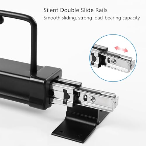 Barre de penderie réglable pour placards encombrés - Solution robuste sans perçage difficile