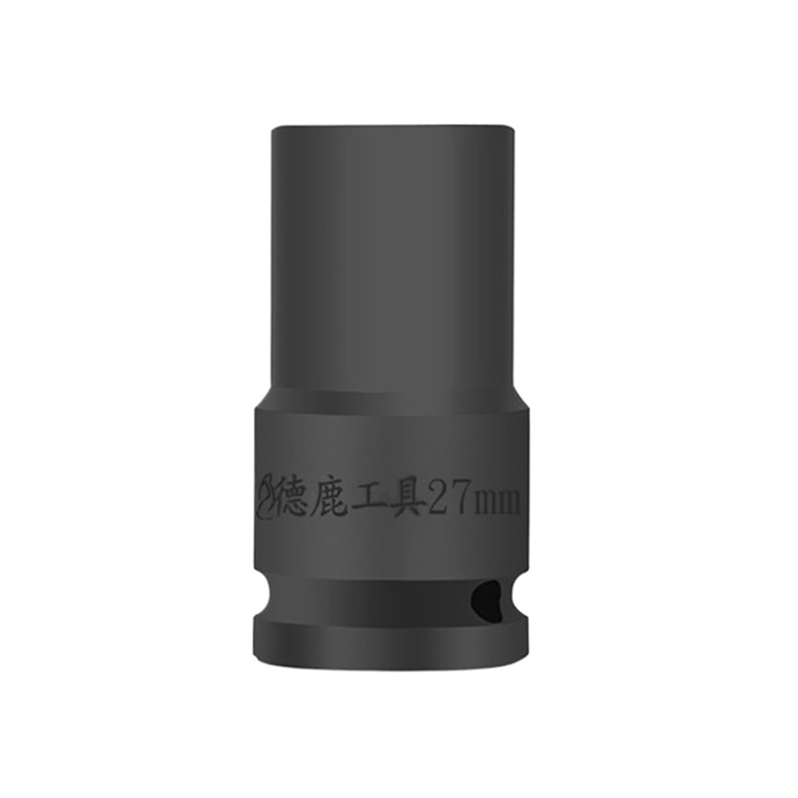 1" Drive x 22-120mm 12 PT Impact Socket 1 inch Drive 12 Point Axle Nut Socket for Easy Removal of Axle Shaft Nuts(27mm)