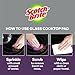 Scotch-Brite™ Glass Cooktop Pads , 5.1INx3.0 IN x0.9 IN , ( 129mm x 76mmx 22mm) EA