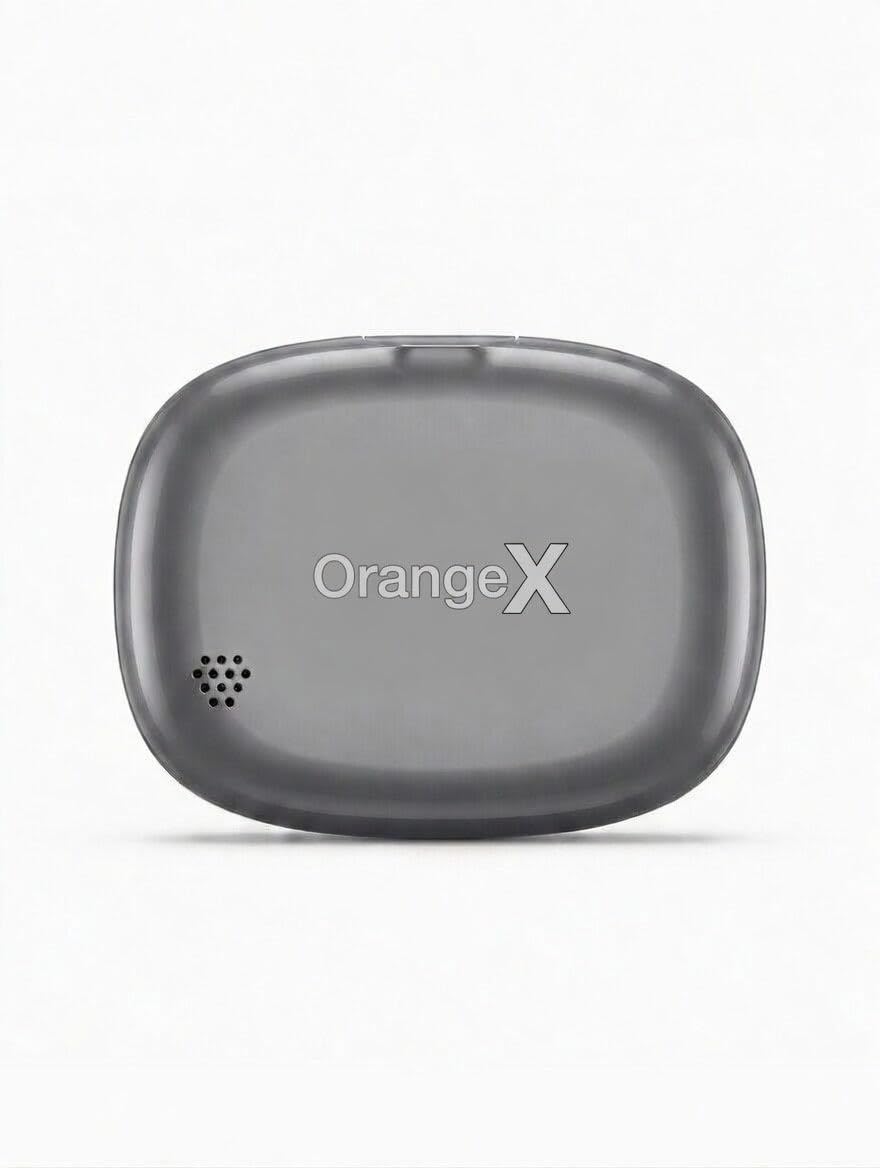 OrangeX PRO - Cuffie Traduttore Simultaneo con Display LCD Touch, 158 Lingue, Audio Hi-Fi, Traduzione in Tempo Reale Ideale Per Musica,Chiamate e Viaggi