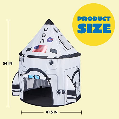 Joyin 12229 Rocket Ship Play Tent Pop Up Play Tent Kids Indoor Outdoor Spaceship Playhouse Tent Set thumb #5
