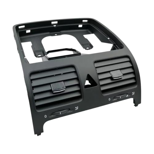 Grille de climatisation centrale pour Golf 5 et Rabbit tableau de bord noir