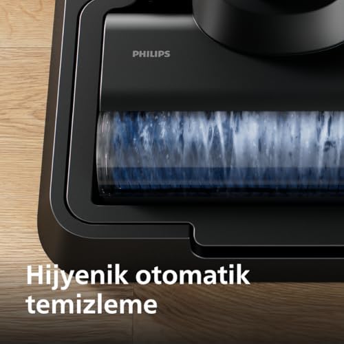 Philips 7000 Serisi AquaTrio Kablosuz Dikey Süpürge, Islak ve Kuru Temizlik, Otomatik Temizleme ve Şarj İstasyonu, Kuru Süpürme Başlığı, XW7263/11 - Görsel 5