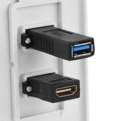 Jan コンセント Hdmi Usb3 0 ウォールプレート 壁コンセント ソケット オーディオプレート 2ポート 埋込式 Usb充電 Janコード検索 じゃん検索