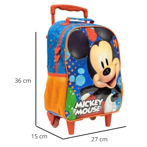 Mala com Rodas 14 Mickey R - 10511 - Artigo Escolar